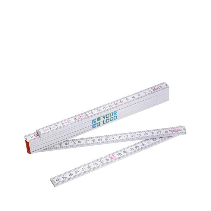 Règle pliable en bois avec schéma d’angles et précision 3, 2M