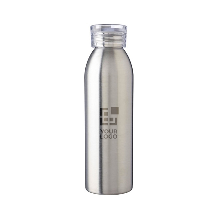 Bouteille en acier inoxydable recyclé avec bouchon et sangle 650ml