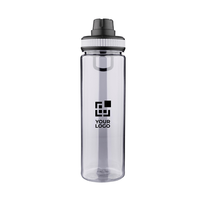 Gourde de sport avec anse et bouchon à vis, capacité 750 ml