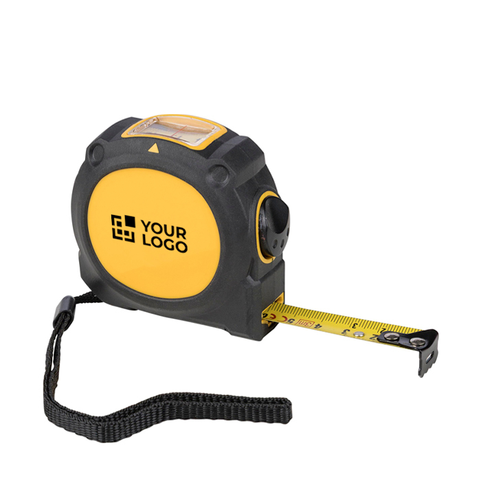 Mètre ruban avec fenêtre de visualisation et ruban double-face 3 m