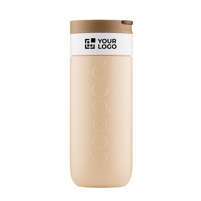Gobelet isotherme en inox avec mécanisme anti-goutte Dopper 400 ml