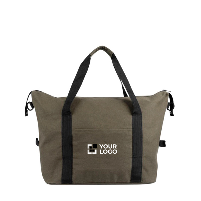 Sac en toile RPET idéal pour être transporté sur un trolley 460 g/m2