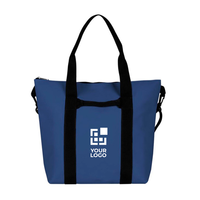 Sac en similicuir au toucher doux avec double anse noire