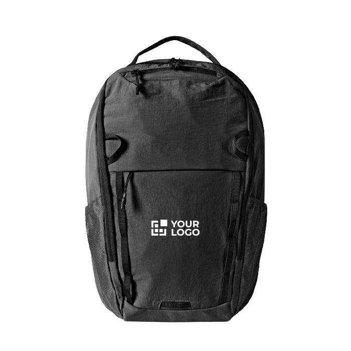 Sac à dos en polyester avec plusieurs compartiments et dos rembourré