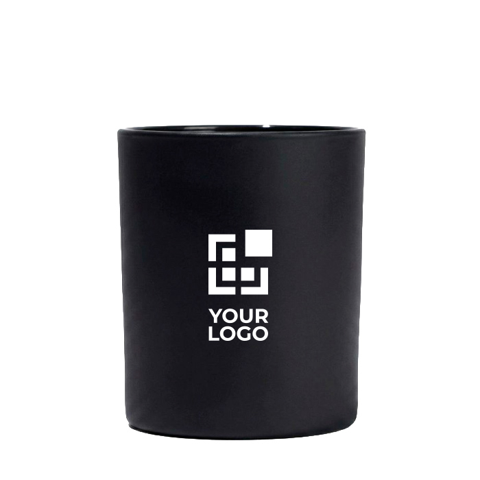 Bougie parfumée en céramique mate avec mèche en bois 140 g