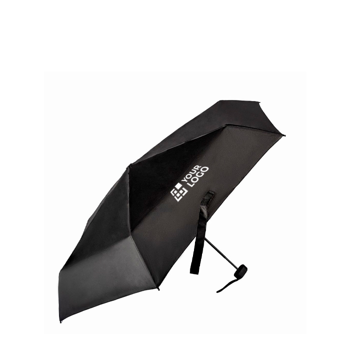 Parapluie pliable compact en polyester avec étui rigide Ø92 cm