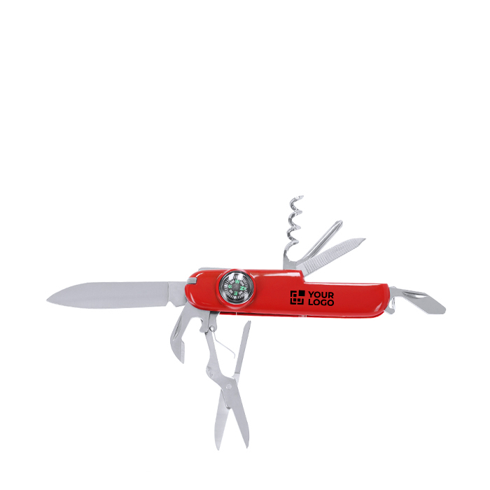 Couteau suisse classique en acier inoxydable avec 10 fonctions