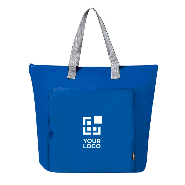 Sac isotherme pliable RPET fermeture éclair et poignées moyennes 4 kg