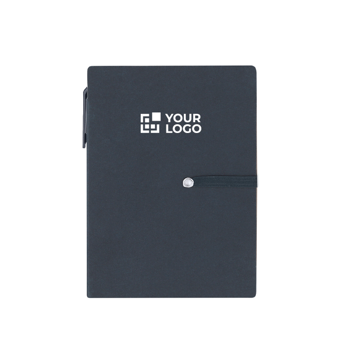 Bloc-notes A6 avec feuilles, notes autocollantes et stylo