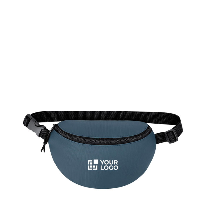 Sac banane en similicuir avec fermeture éclair et sangle réglable