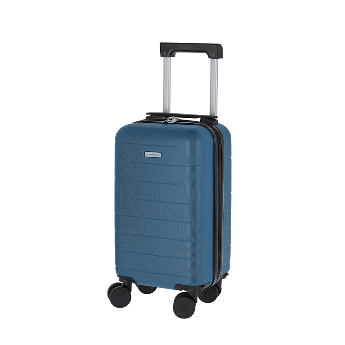 Valise cabine rigide en plastique avec roues amovibles