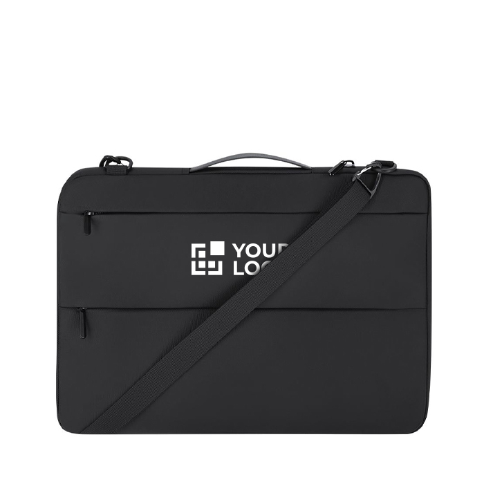 Housse pour ordinateur rembourrée en polyester avec poche antivol 15''