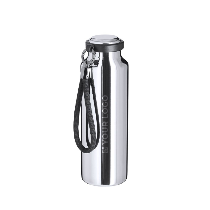 Bouteille isotherme en acier inoxydable recyclé sangle tressée 480 ml