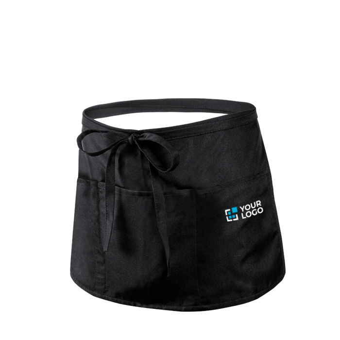 Tablier de polyester pour la taille avec plusieurs poches