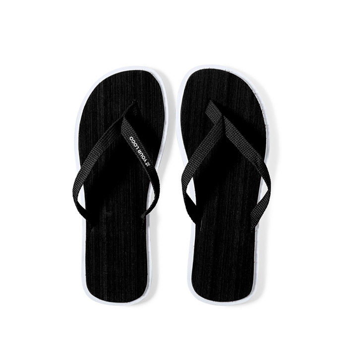 Tongs bicolores avec semelle épaisse en EVA Summer Camp