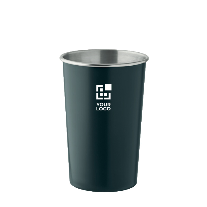 Gobelet réutilisable en acier inoxydable recyclé, capacité 350 ml