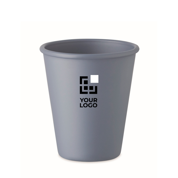 Gobelet réutilisable à simple paroi en maïs 200 ml