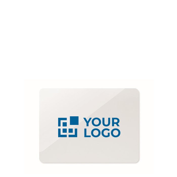 Aimant rectangulaire laminé en PVC pour marquage publicitaire