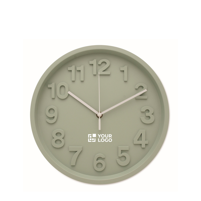 Horloge murale finition mate avec mouvement silencieux