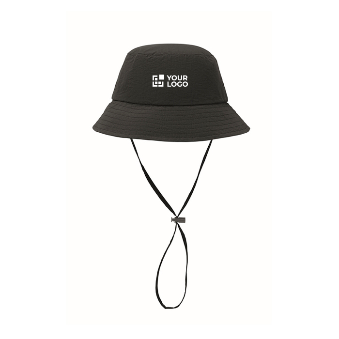 Chapeau bob pliable en nylon imperméable UPF50+