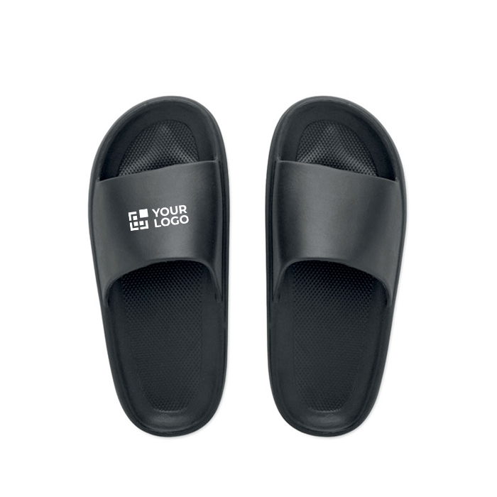 Tongs unisexes en plastique pour la plage et les événements