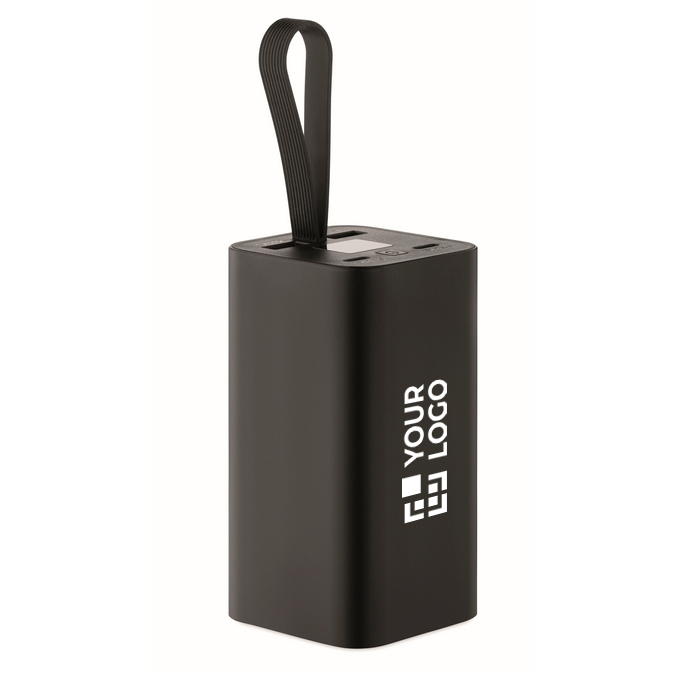 Batterie externe en aluminium recyclé avec indicateur 20 000 mAh