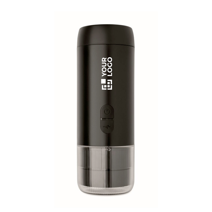 Cafetière portable pour café moulu et capsules compatibles 1 800 mAh