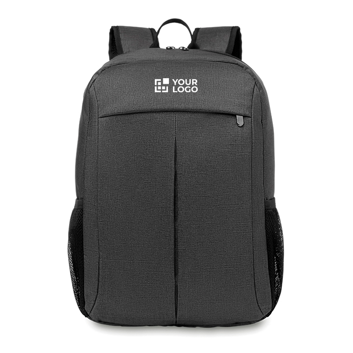 Sac à dos personnalisé avec logo pour ordinateur de 15'' en polyester