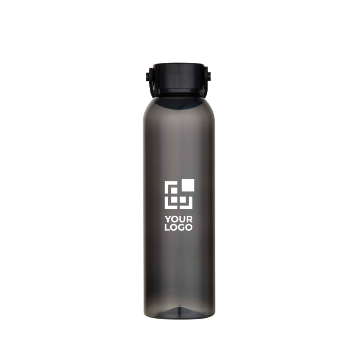 Gourde en plastique recyclé avec anse en silicone 630 ml