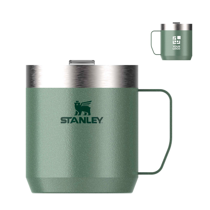 Mug isotherme en inox 350 ml avec couvercle anti-éclaboussures Stanley