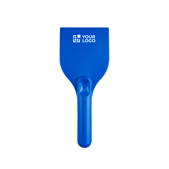 Grattoir à glace grand format en plastique recyclé avec manche