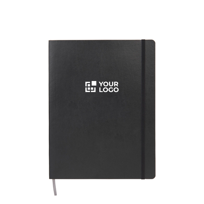 Carnet Moleskine Classic souple, fermeture élastique et pages lignées