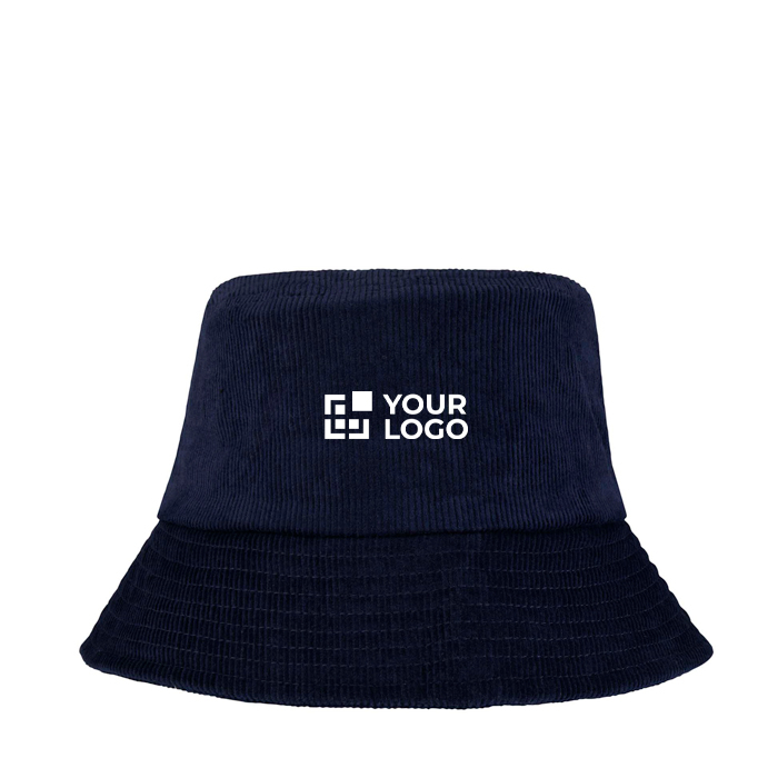 Bob en velours côtelé recyclé et coton 280 g/m²