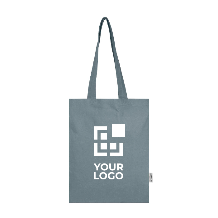 Tote bag en coton recyclé et RPET 7 L 140 g/m²