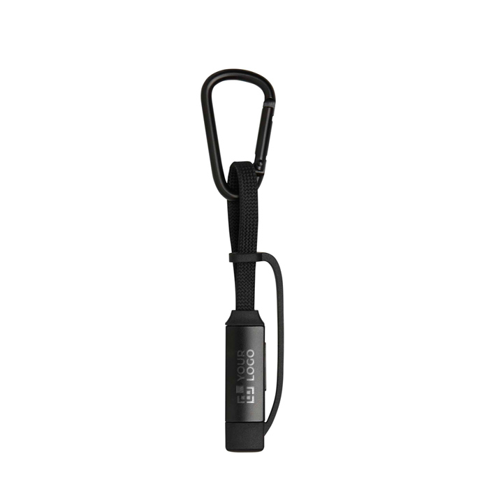 Câble de charge 3-en-1 avec mousqueton rapide 65 W