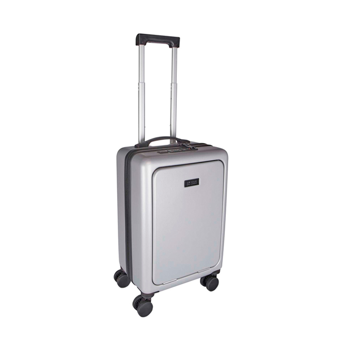 Valise cabine en plastique recyclé avec compartiment pour PC 20"