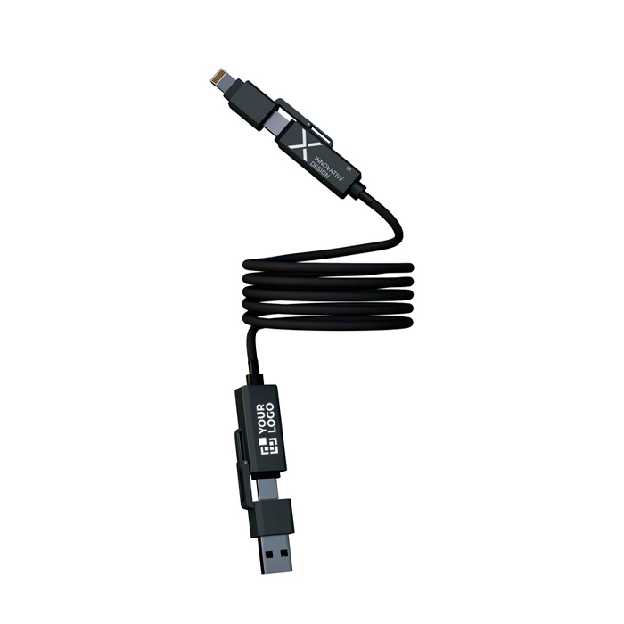 Câble magnétique ultrarapide double entrée 100 W SCX.design