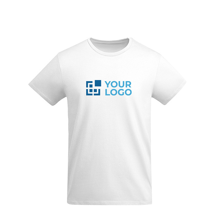 T-shirt en coton biologique en tricot pour enfants 175 g/m² Roly avec zone d'impression