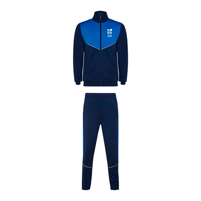 Survêtement bicolore unisexe en polyester 225 g/m² Roly Bicolor Unisex-Trainingsanzug aus Polyester, 225 g/m2 Roly