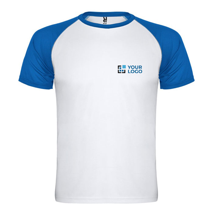 T-shirt de sport unisexe manches courtes polyester 140 g/m² Roly