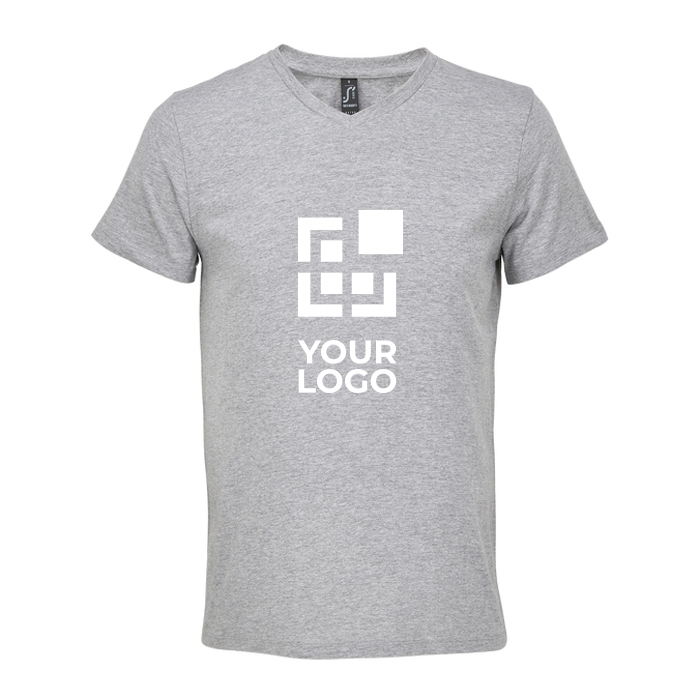 T-shirt unisexe en coton semi-peigné col V SOL'S