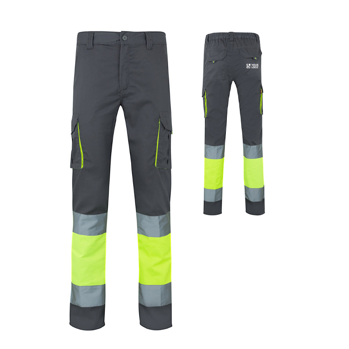 Pantalon de travail extensible extra large avec poches 240 g/m²