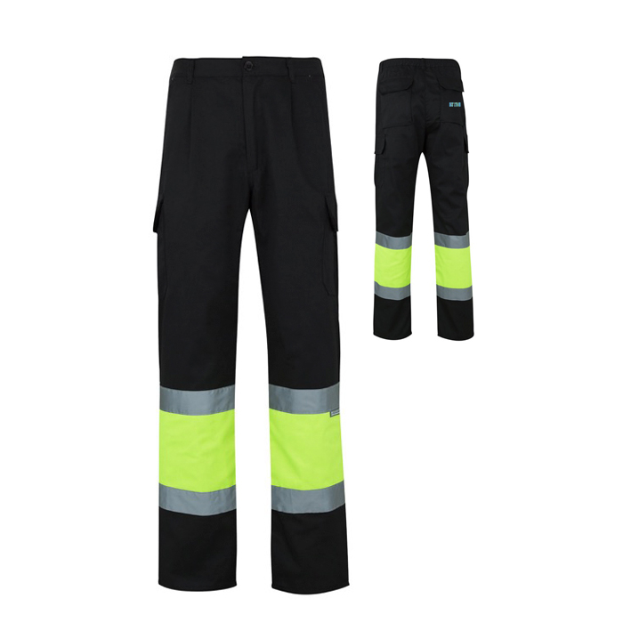 Pantalon de travail unisexe en coton et polyester 210 g/m²