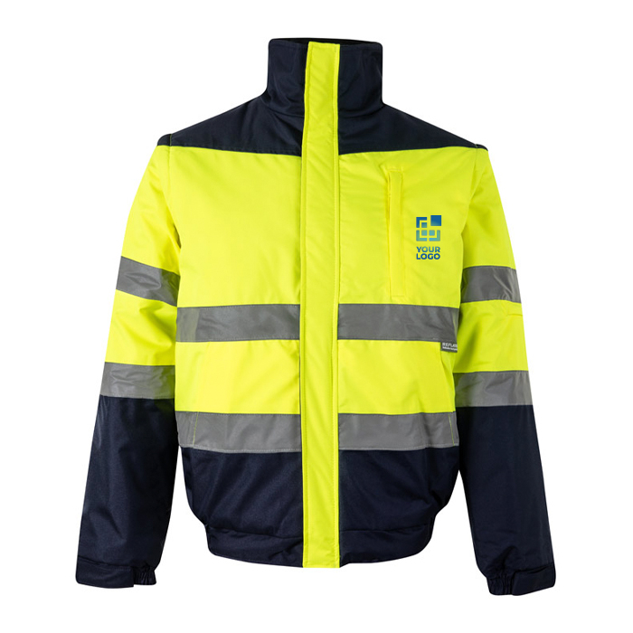 Veste de travail grande taille en polyester 180 g/m²