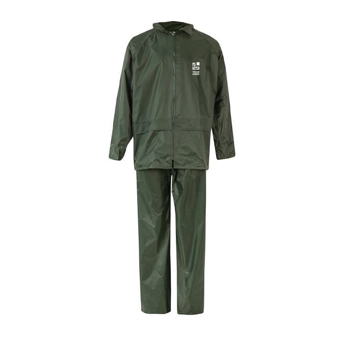 Habit de pluie de travail deux pièces polyester enduit 225 g/m²