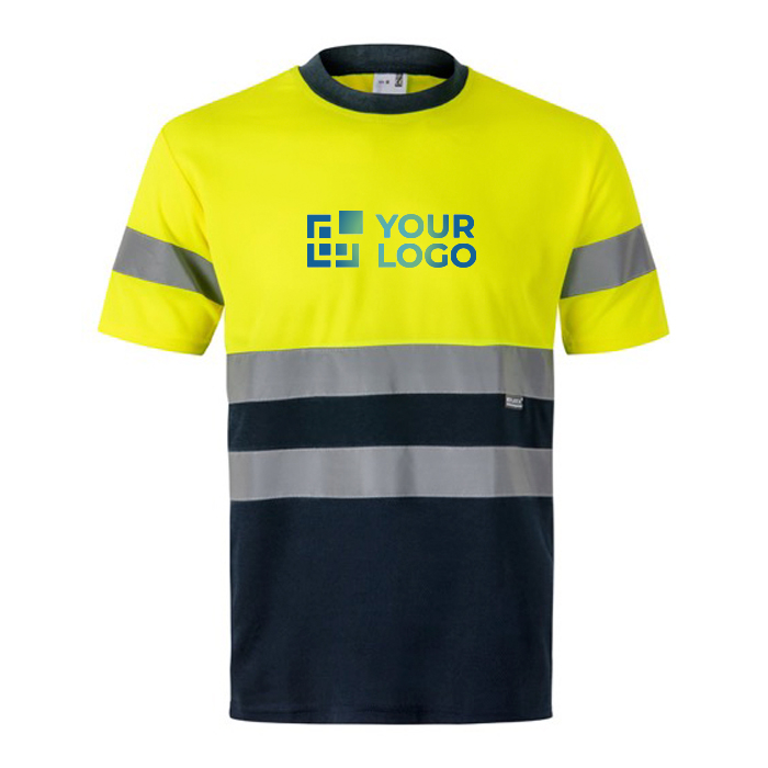 T-shirt de travail grande taille haute visibilité 140 g/m²