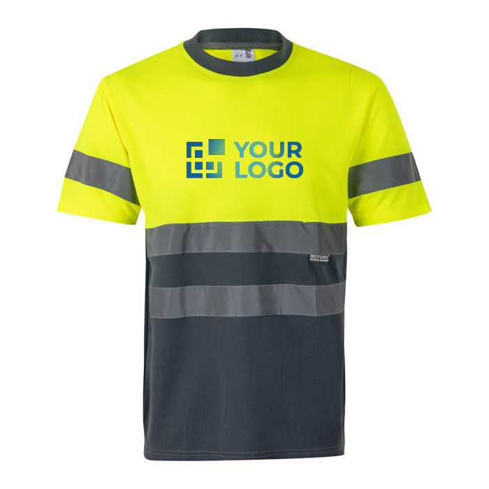 T-shirt de travail et éléments réfléchissants polyester 140 g/m²