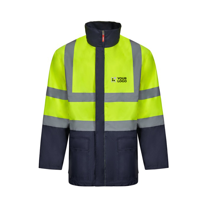 Parka de travail 4 en 1 bicolore avec revêtement 180 g/m²