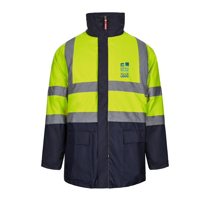 Parka 4 en 1 grande taille avec revêtement en polyester 180 g/m²