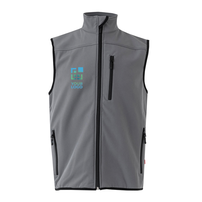 Gilet de travail softshell doublure polaire polyester 280 g/m²